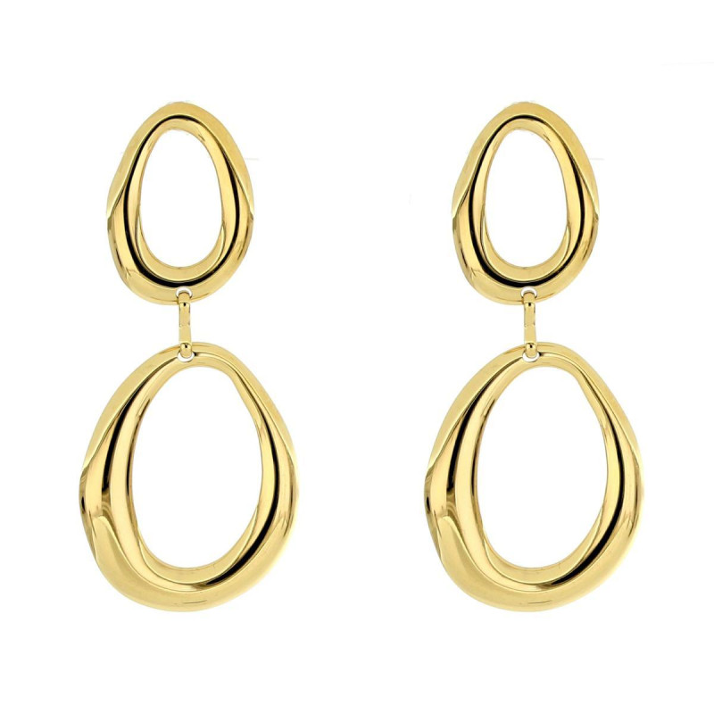 ORECCHINI "CLIO" MM 55 IN ACCIAIO