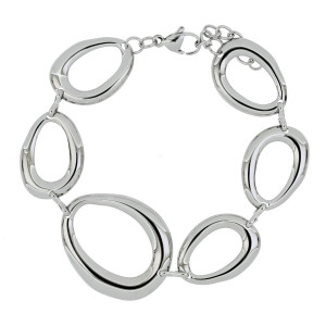 BRACCIALE "CLIO" MM 18+3 IN ACCIAIO