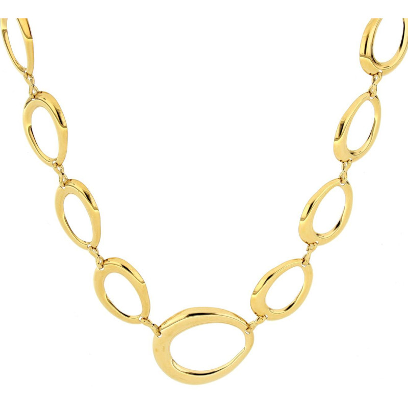 COLLANA "CLIO" MM 45+5 IN ACCIAIO