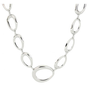 COLLANA "CLIO" MM 45+5 IN ACCIAIO