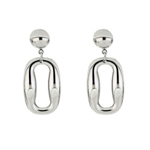 ORECCHINI "CLIO" MM 44 IN ACCIAIO