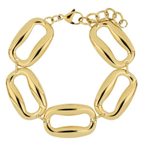 BRACCIALE "CLIO" MM 18+3 IN ACCIAIO