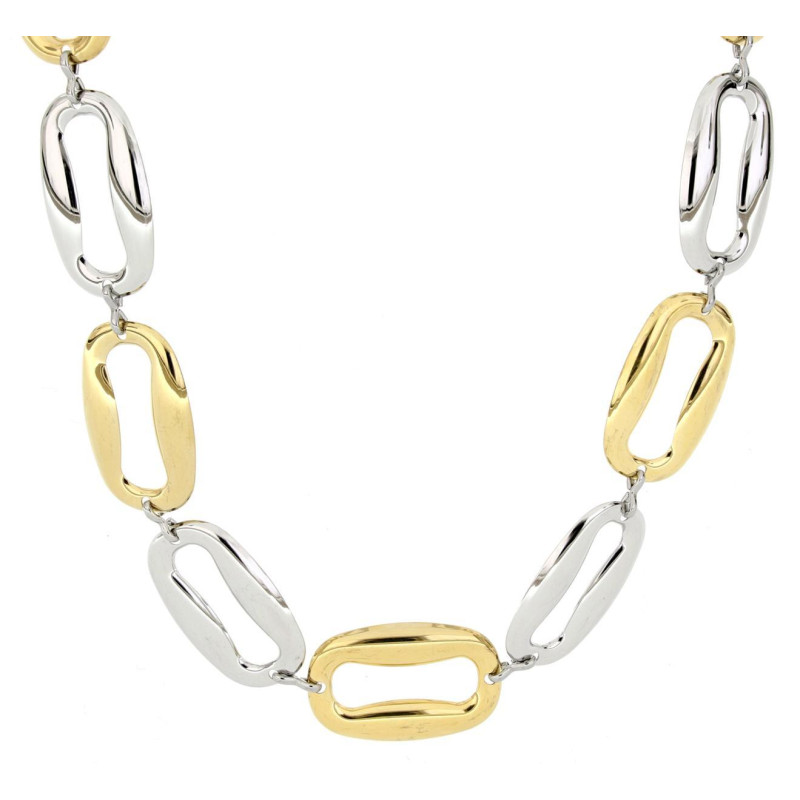 COLLANA "CLIO" MM 45+5 IN ACCIAIO