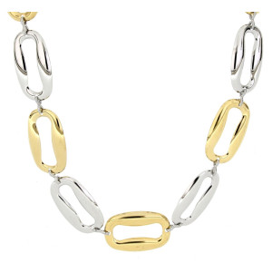 COLLANA "CLIO" MM 45+5 IN ACCIAIO