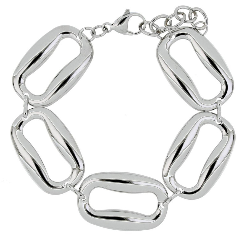 BRACCIALE "CLIO" MM 18+3 IN ACCIAIO