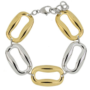 BRACCIALE "CLIO" MM 18+3 IN ACCIAIO