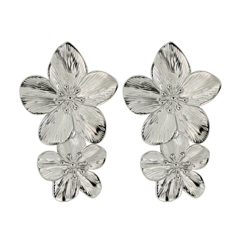 ORECCHINI "CLIO" IN ACCIAIO