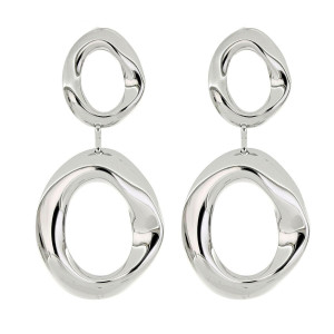 ORECCHINI "CLIO" MM 65 IN ACCIAIO