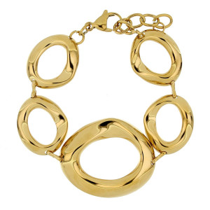 BRACCIALE "CLIO" MM 18+3 IN ACCIAIO