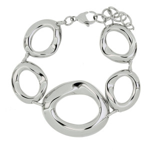 BRACCIALE "CLIO" MM 18+3 IN ACCIAIO