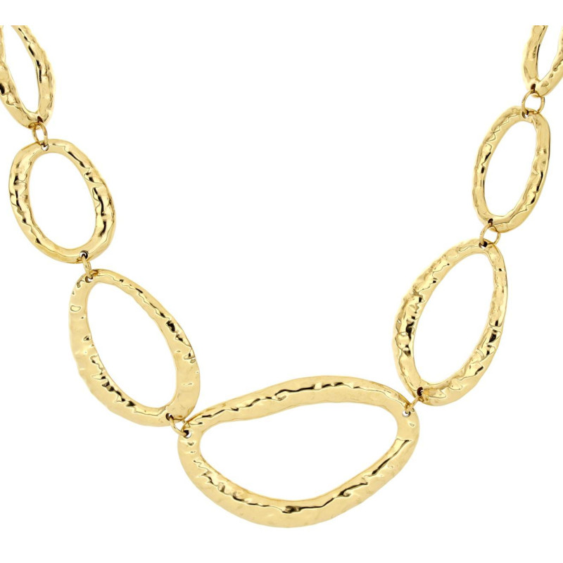 COLLANA "CLIO" MM 42+5 IN ACCIAIO