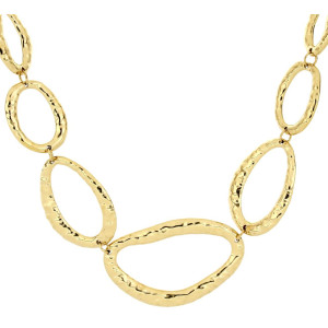 COLLANA "CLIO" MM 42+5 IN ACCIAIO