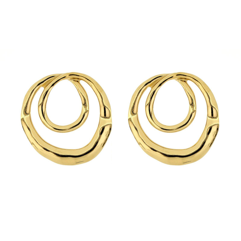 ORECCHINI "CLIO" MM 55X53 IN ACCIAIO