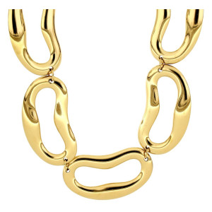 COLLANA "CLIO" MM 42+5 IN ACCIAIO