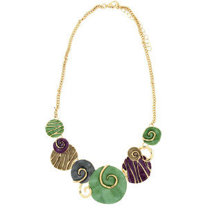 COLLANA ARMONIA CM 42+6 IN OTTONE