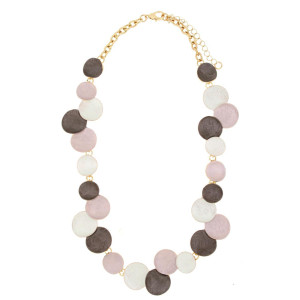 COLLANA ARMONIA CM 45+6 IN OTTONE