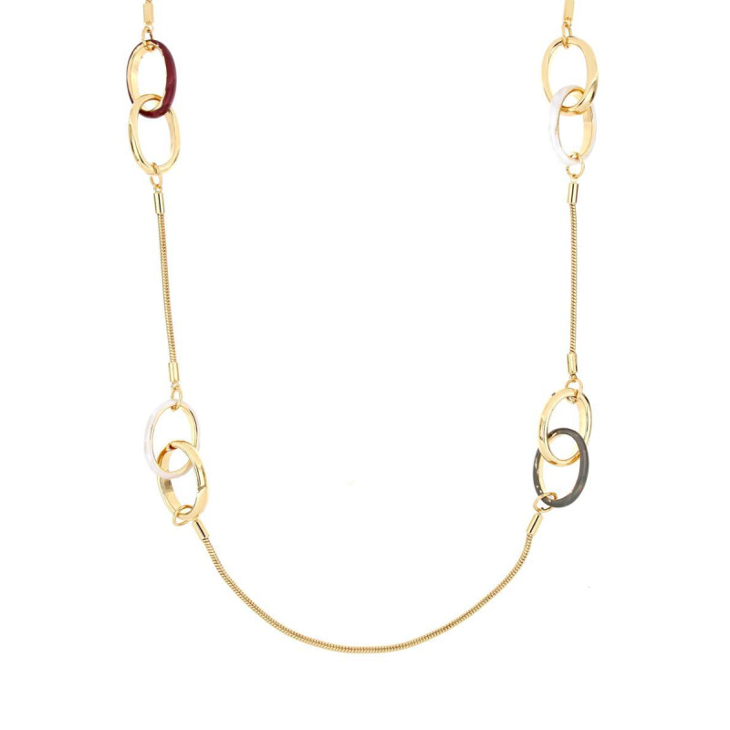 COLLANA ARMONIA CM 87 IN OTTONE