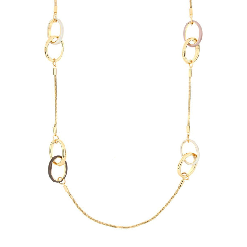 COLLANA ARMONIA CM 87 IN OTTONE