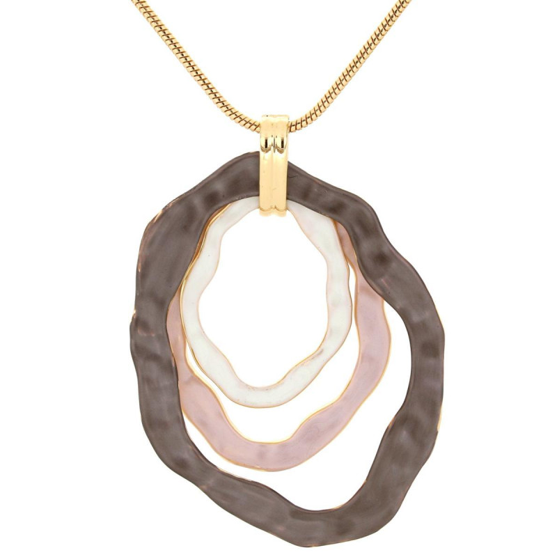 PENDENTE CM 80 ARMONIA MM IN OTTONE