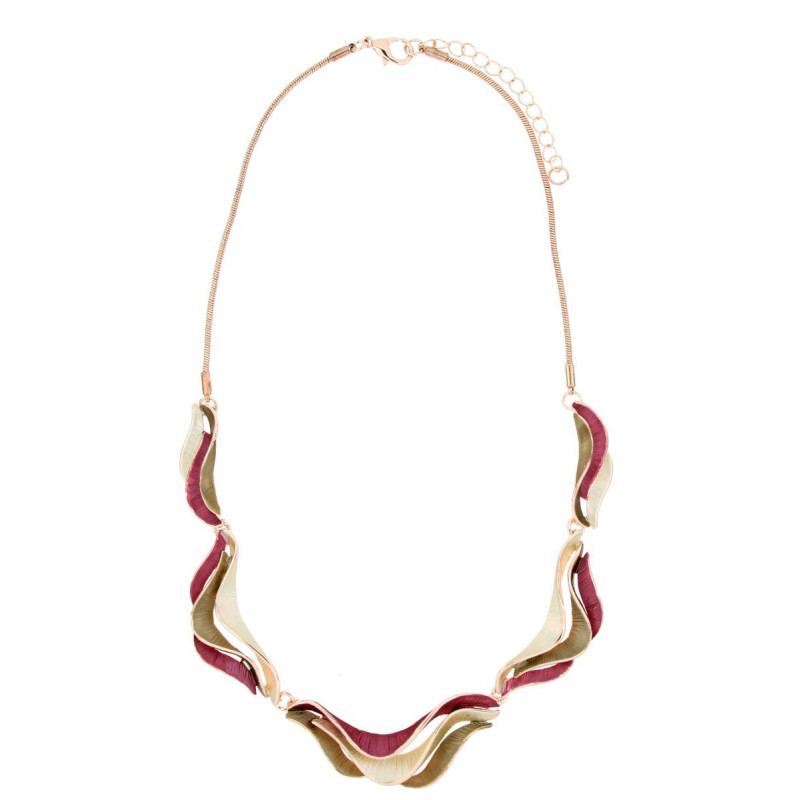 COLLANA ARMONIA CM 42+6 IN OTTONE