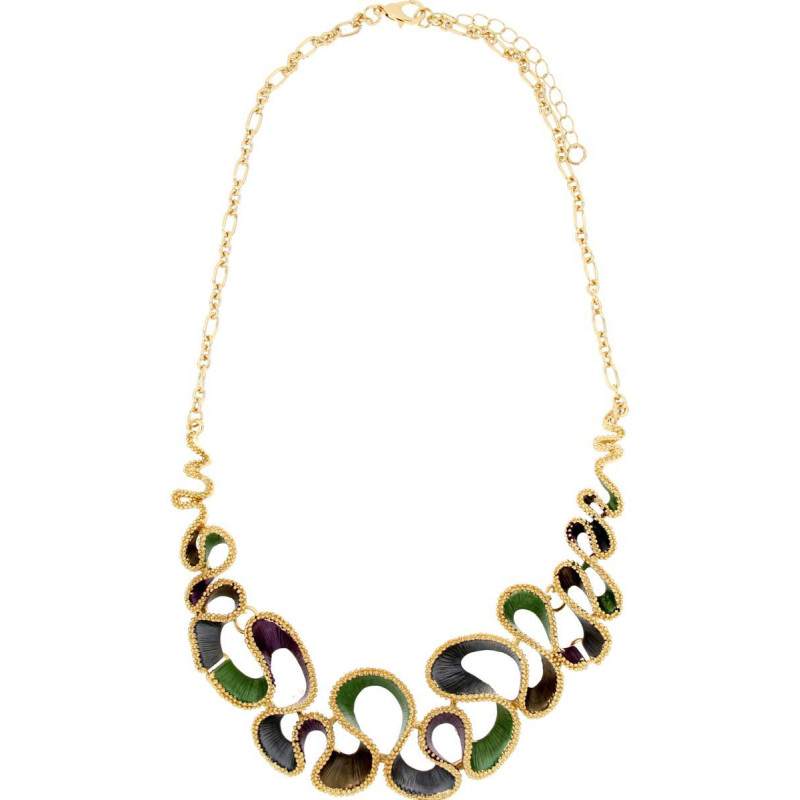 COLLANA ARMONIA CM 42+6 IN OTTONE