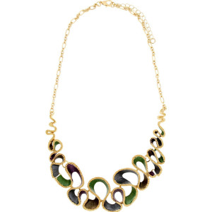 COLLANA ARMONIA CM 42+6 IN OTTONE