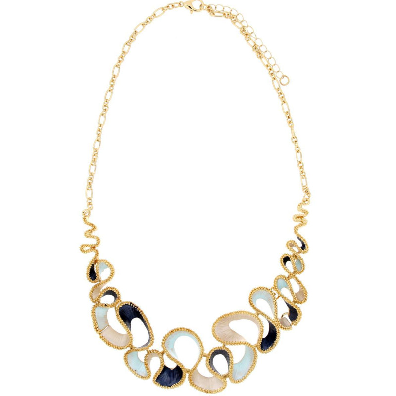 COLLANA ARMONIA CM 42+6 IN OTTONE