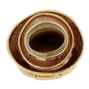 ANELLO ARMONIA MM 28 IN OTTONE