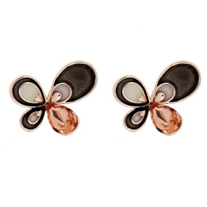 ORECCHINI MM 17X20 ARMONIA IN OTTONE