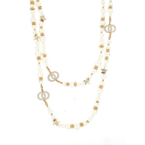 COLLANA CM 42+5 VENERE IN OTTONE