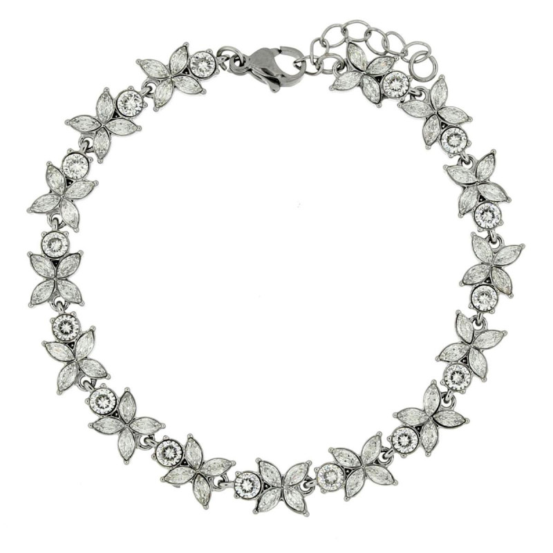BRACCIALE MINERVA CM 17+3 IN ACCIAIO