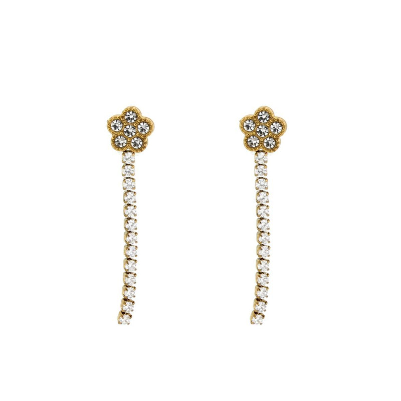 ORECCHINI "MINERVA" MM 37 IN ACCIAIO