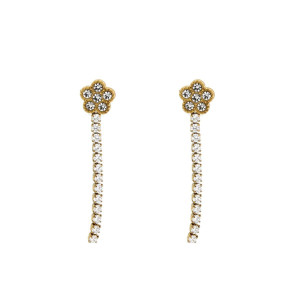 ORECCHINI "MINERVA" MM 37 IN ACCIAIO