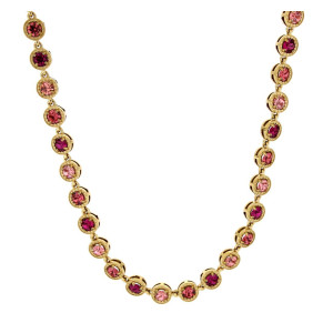 COLLANA CM 30+12 MINERVA IN ACCIAIO