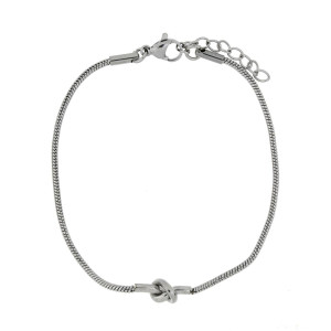 BRACCIALE "NODI" IN ACCIAIO