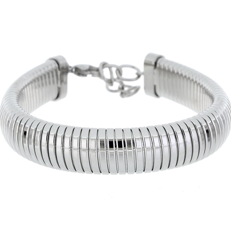 BRACCIALE "REA" CM 16+3 E MM 4 IN ACCIAIO