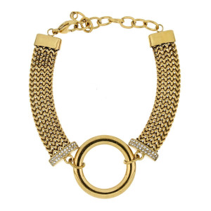 BRACCIALE CLEOPATRA IN ACCIAIO