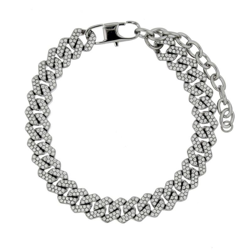 BRACCIALE CLEOPATRA CM 17+4 IN ACCIAIO