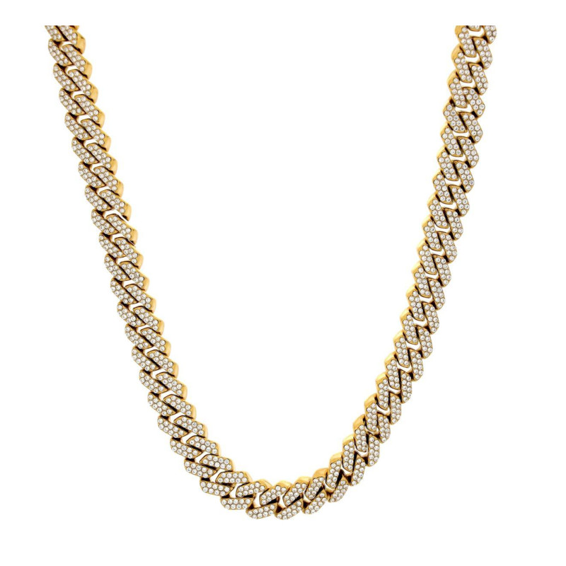 COLLANA CLEOPATRA CM 38+7 IN ACCIAIO