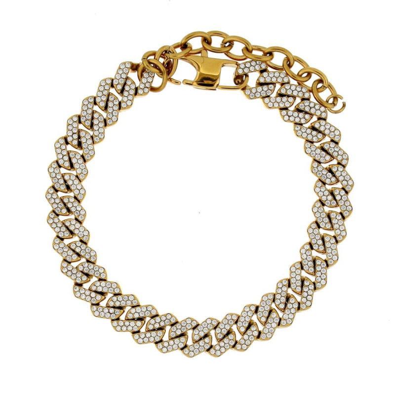 BRACCIALE CLEOPATRA CM 17+4 IN ACCIAIO