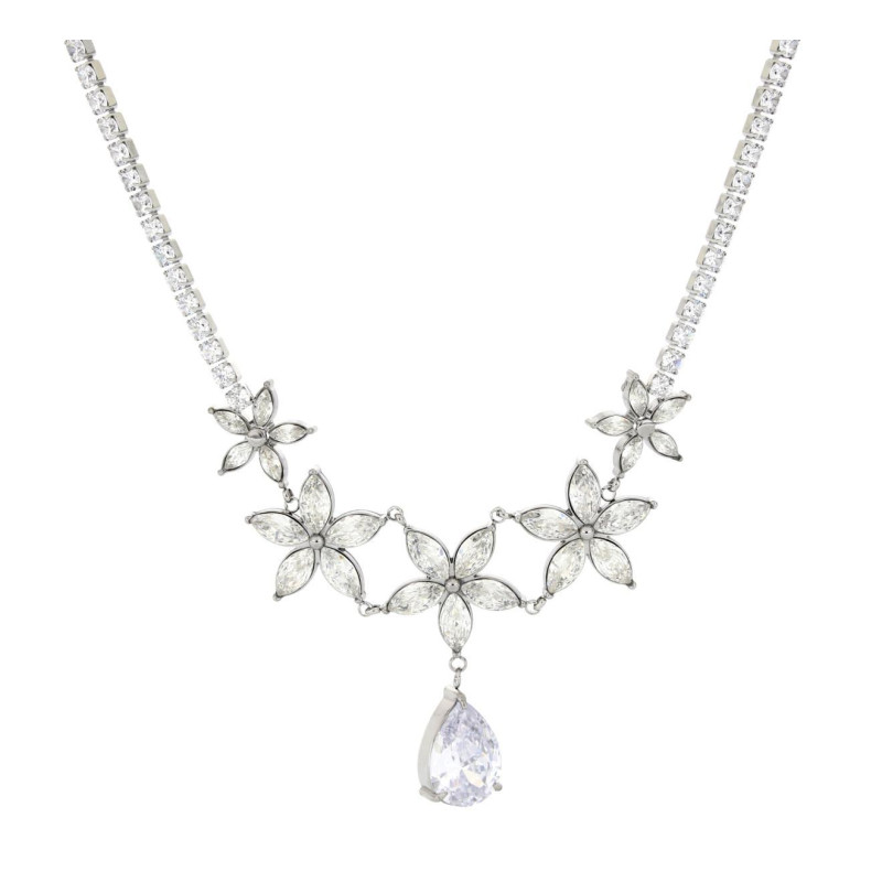 COLLANA CLEOPATRA CM 40+5 IN ACCIAIO