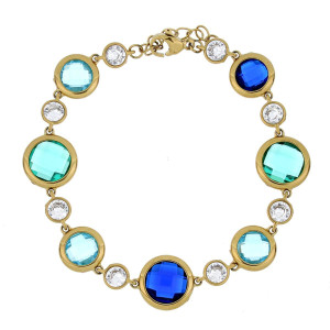 BRACCIALE LEDA CM 16+2  IN ACCIAIO