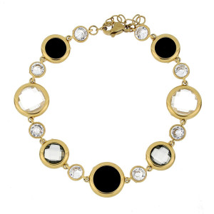 BRACCIALE LEDA CM 16+2  IN ACCIAIO