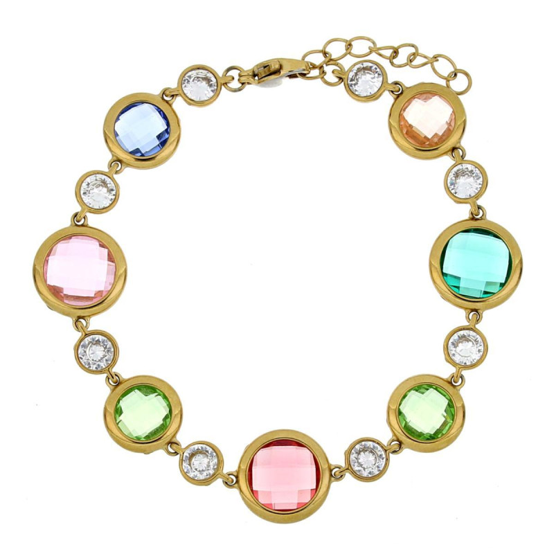 BRACCIALE LEDA CM 16+2  IN ACCIAIO