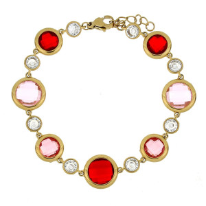 BRACCIALE LEDA CM 16+2  IN ACCIAIO