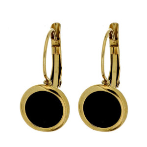 ORECCHINO LEDA MM 25X14 IN ACCIAIO