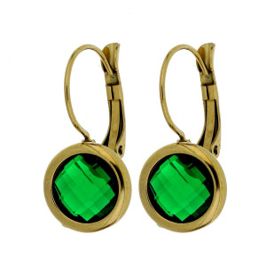 ORECCHINO LEDA MM 25X14 IN ACCIAIO