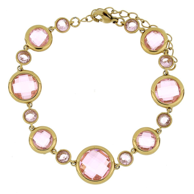 BRACCIALE LEDA CM 16+2  IN ACCIAIO