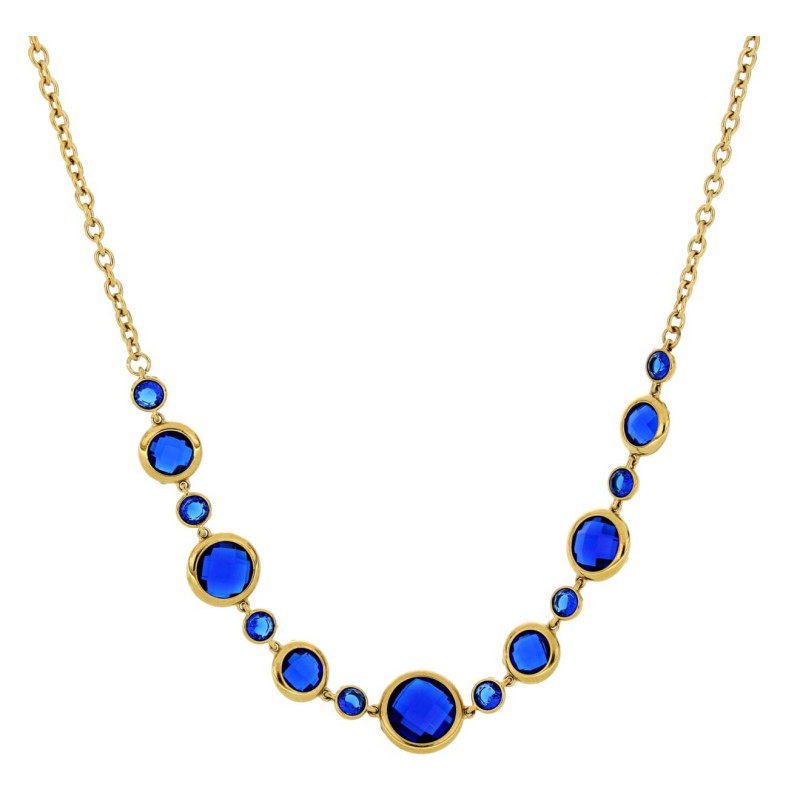 COLLANA LEDA CM 40+5 IN ACCIAIO