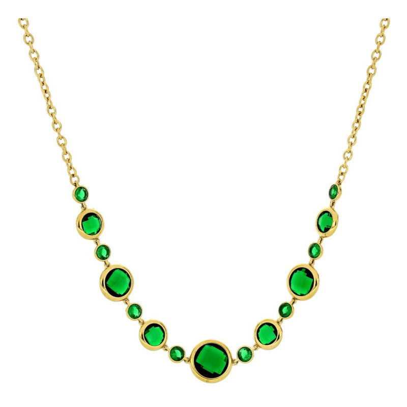 COLLANA LEDA CM 40+5 IN ACCIAIO